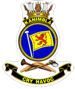 HMAS Kanimbla ships badge